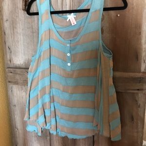 🛍 Downeast striped tank